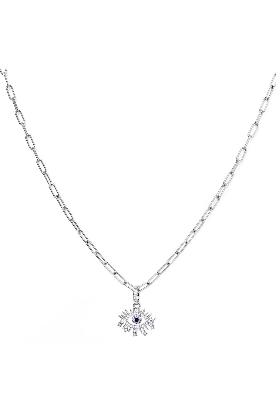 Halskette Auge Goldfarbe Kupfer 